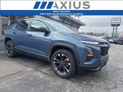 Lakeshore Blue Metallic 2026 Chevrolet Equinox AWD RS