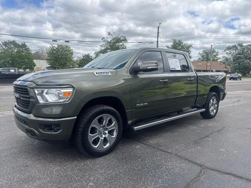 Olive Green Pearlcoat 2021 RAM 1500 Big Horn/Lone Star