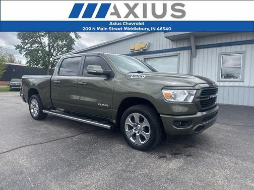 Olive Green Pearlcoat 2021 RAM 1500 Big Horn/Lone Star