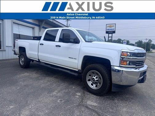 Summit White 2018 Chevrolet Silverado 3500 WT