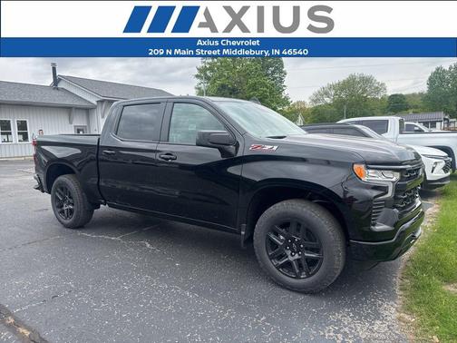 Black 2026 Chevrolet Silverado 1500 RST