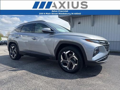 Shimmering Silver 2022 Hyundai TUCSON Plug-In Hybrid Limited