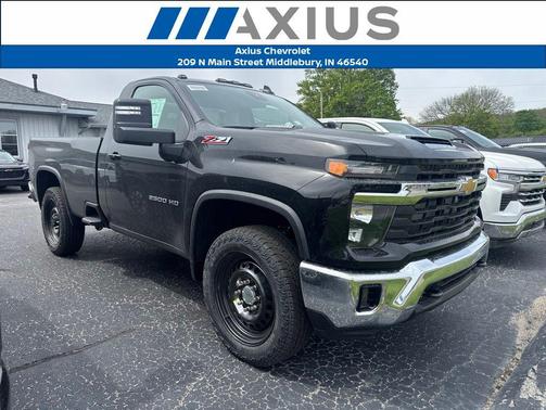 Black 2026 Chevrolet Silverado 2500 LT