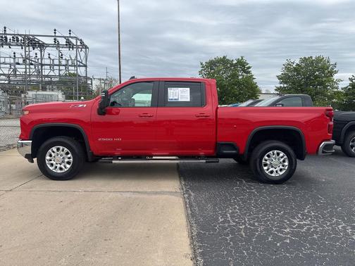 Red 2024 Chevrolet Silverado 2500 LT