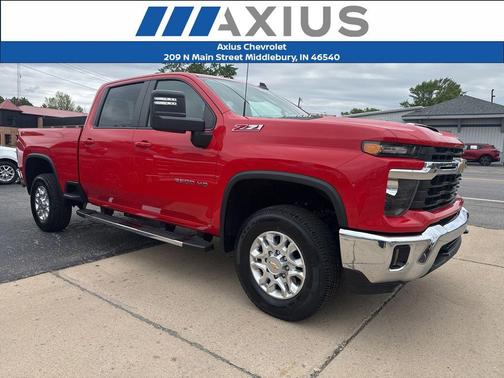 Red 2024 Chevrolet Silverado 2500 LT