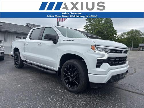 Summit White 2026 Chevrolet Silverado 1500 RST