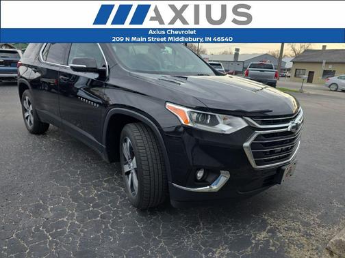 Mosaic Black Metallic 2018 Chevrolet Traverse LT Leather