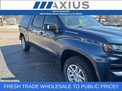 Northsky Blue Metallic 2020 Chevrolet Silverado 1500 RST