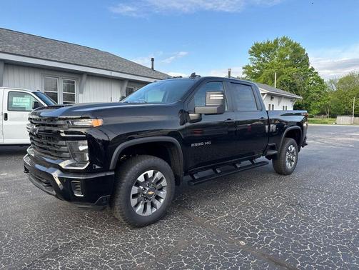 Black 2026 Chevrolet Silverado 2500 Custom