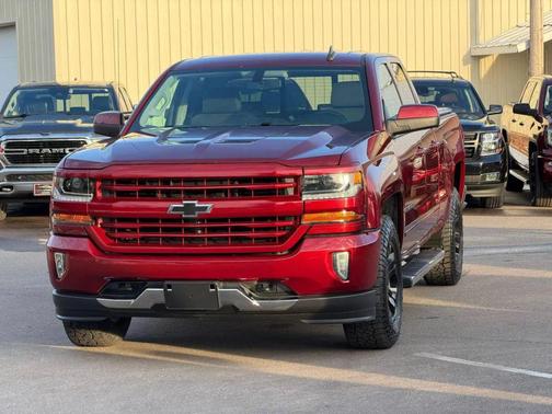 Red 2017 Chevrolet Silverado 1500 2LT