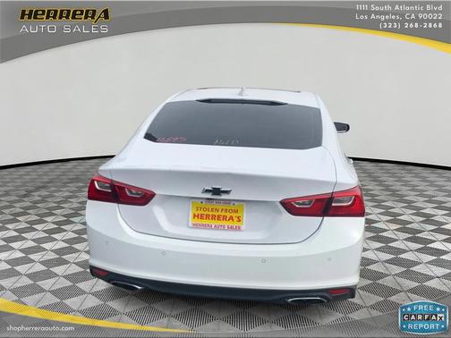 Summit White 2017 Chevrolet Malibu Premier