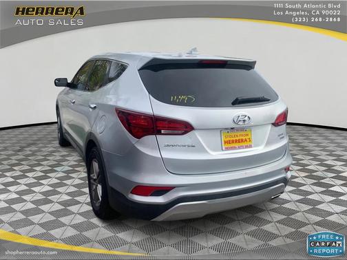 Sparkling Silver 2017 Hyundai Santa Fe Sport 2.4L