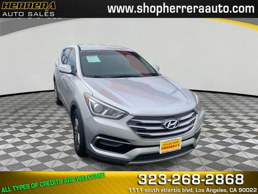 Sparkling Silver 2017 Hyundai Santa Fe Sport 2.4L