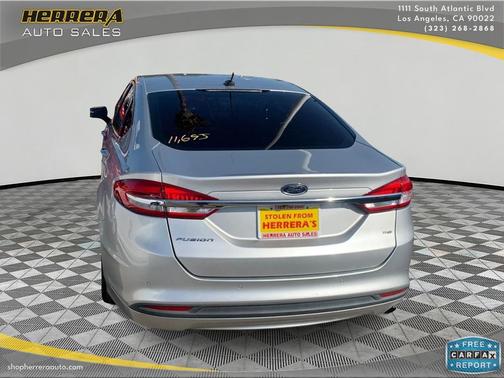 Ingot Silver 2017 Ford Fusion SE