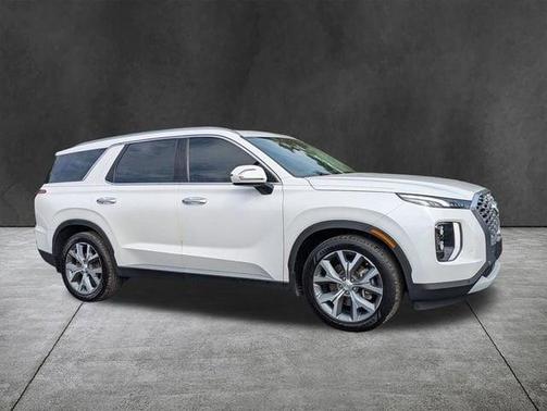 Hyper White 2020 Hyundai PALISADE SEL