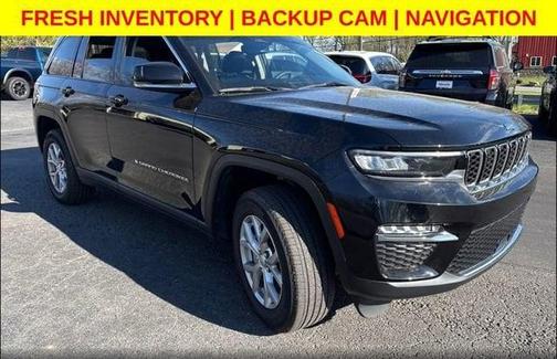 Diamond Black 2023 Jeep Grand Cherokee Limited