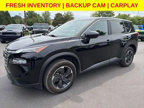Super Black 2024 Nissan Rogue SV