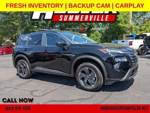 Super Black 2024 Nissan Rogue SV