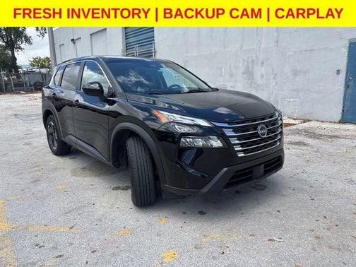 Super Black 2024 Nissan Rogue SV