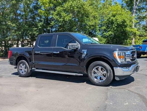 Agate Black Metallic 2021 Ford F-150 XLT