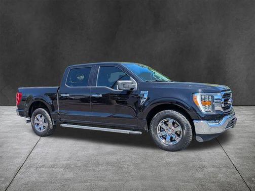 Agate Black Metallic 2021 Ford F-150 XLT