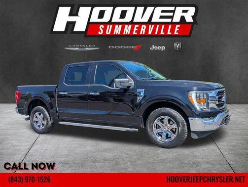 Agate Black Metallic 2021 Ford F-150 XLT