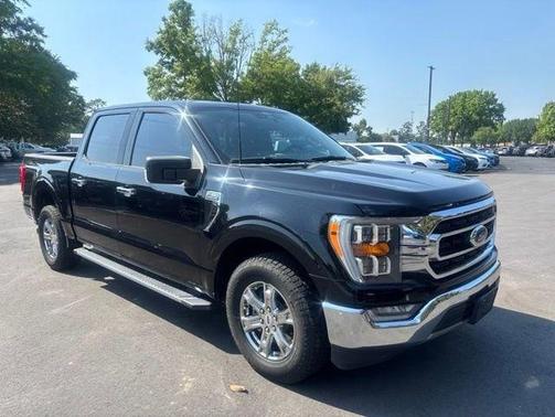 Agate Black Metallic 2021 Ford F-150 XLT