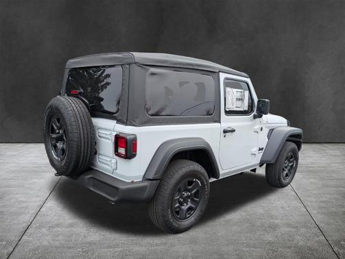 Bright White 2026 Jeep Wrangler Sport