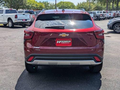 Crimson Metallic 2025 Chevrolet Trax LT