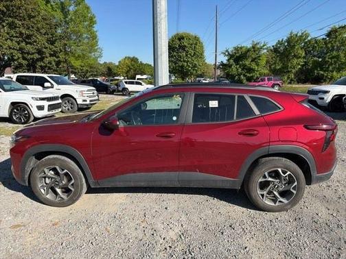 Crimson Metallic 2025 Chevrolet Trax LT