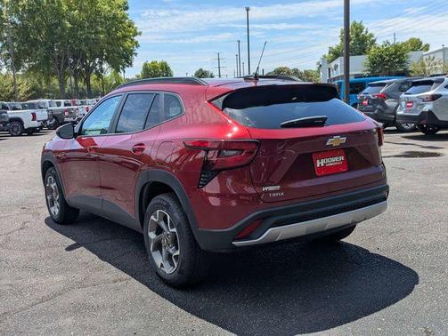 Crimson Metallic 2025 Chevrolet Trax LT