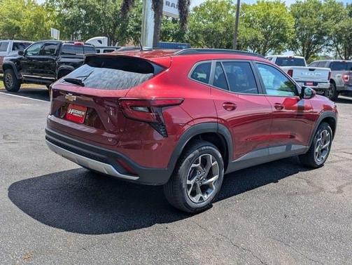Crimson Metallic 2025 Chevrolet Trax LT