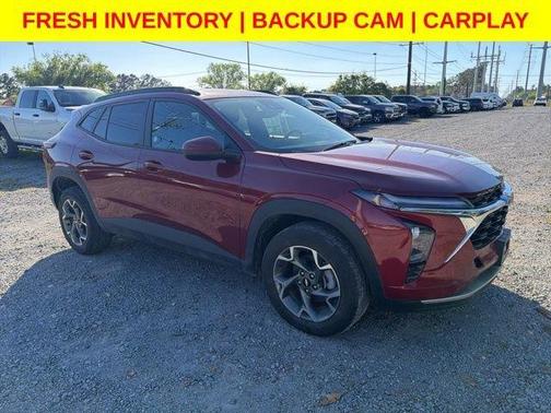 Crimson Metallic 2025 Chevrolet Trax LT