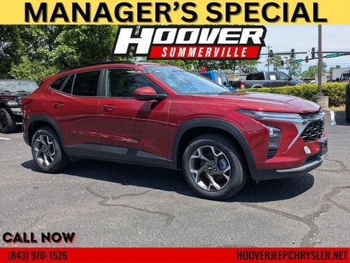 Crimson Metallic 2025 Chevrolet Trax LT