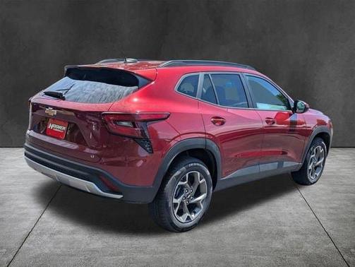 Crimson Metallic 2025 Chevrolet Trax LT