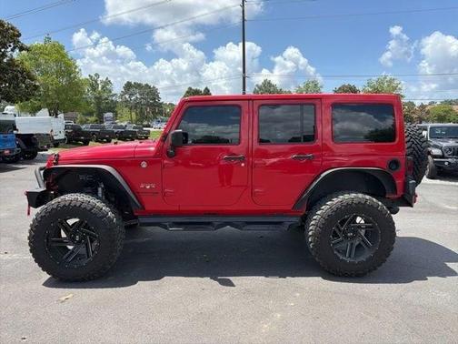 Firecracker Red Clearcoat 2018 Jeep Wrangler JK Unlimited Sahara
