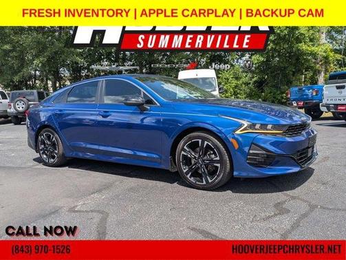 Sapphire Blue 2023 Kia K5 GT-Line