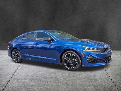 Sapphire Blue 2023 Kia K5 GT-Line