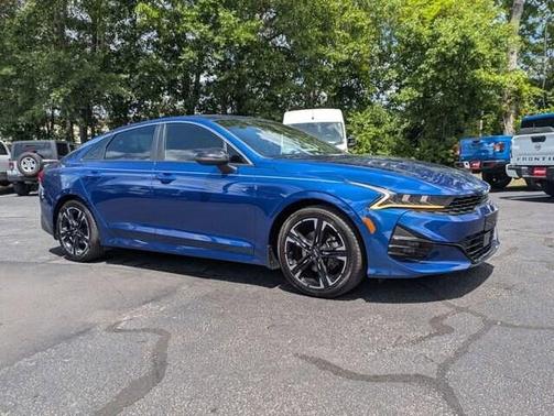 Sapphire Blue 2023 Kia K5 GT-Line