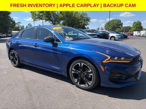 Sapphire Blue 2023 Kia K5 GT-Line