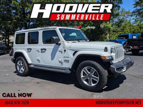 Bright White Clearcoat 2021 Jeep Wrangler Unlimited Sahara