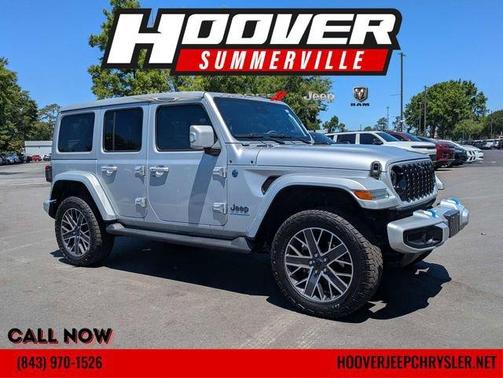 Silver Zynith Clearcoat 2024 Jeep Wrangler 4xe High Altitude
