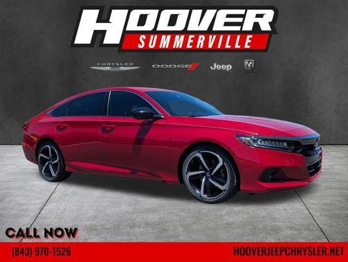 San Marino Red 2021 Honda Accord Sport SE