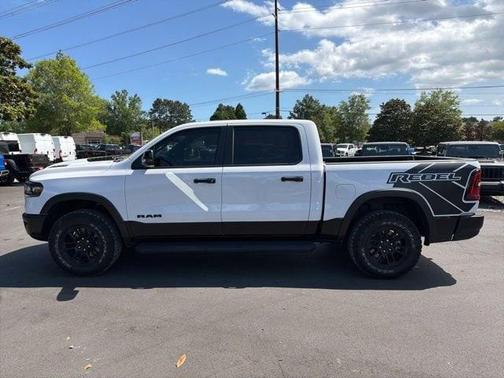 Bright White Clearcoat 2025 RAM 1500 Rebel