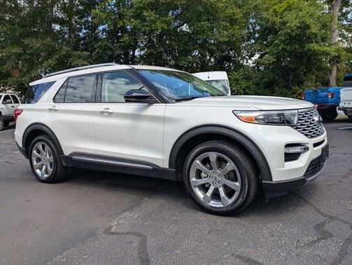 Star White 2020 Ford Explorer Platinum