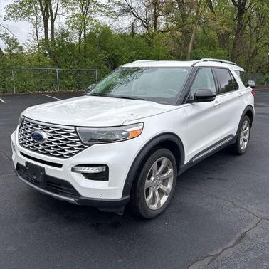 Star White 2020 Ford Explorer Platinum