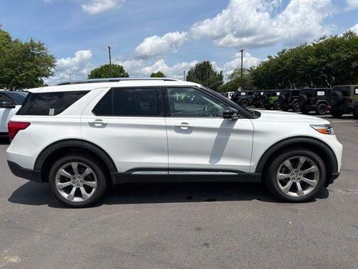 Star White 2020 Ford Explorer Platinum