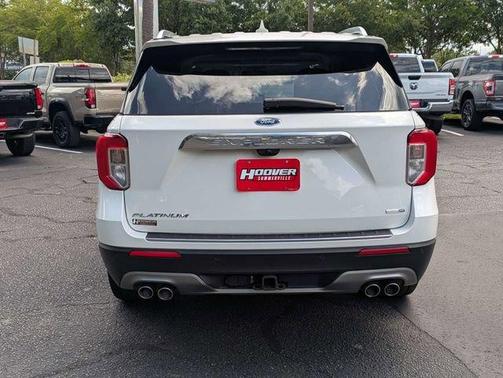 Star White 2020 Ford Explorer Platinum