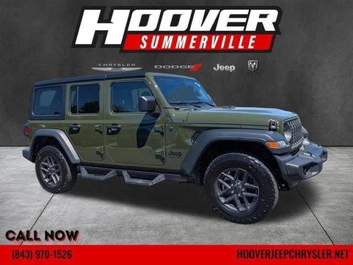 Sarge Green Clearcoat 2024 Jeep Wrangler Sport