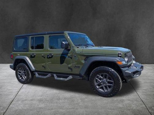 Sarge Green Clearcoat 2024 Jeep Wrangler Sport